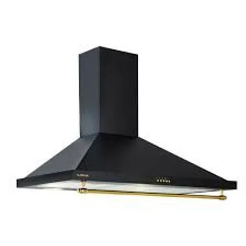 BOXED MONTBLANC 90CM 599.2M³/H RETRO CHIMNEY COOKER HOOD​ BLACK