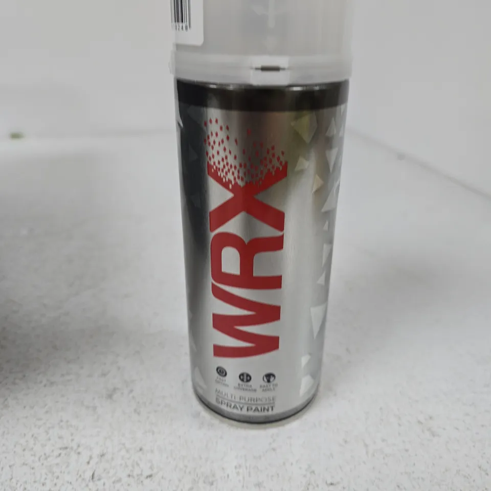 TOTE OF APPROXIMATELY 12 ASSORTED AEROSOLS TO INCLUDE: WRX GREY SPRAY PAINT