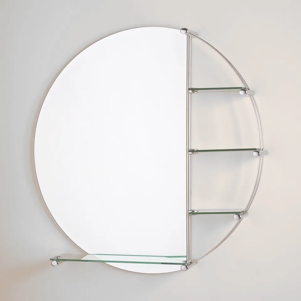 5 X BOXED US-4 ORION MIRROR SHELVING 79.5X30.5X18CM (BOX 2 OF 2 ONLY)