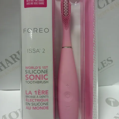 FOREO ISSA 2 ELECTRIC SONIC TOOTHBRUSH - PEARL PINK