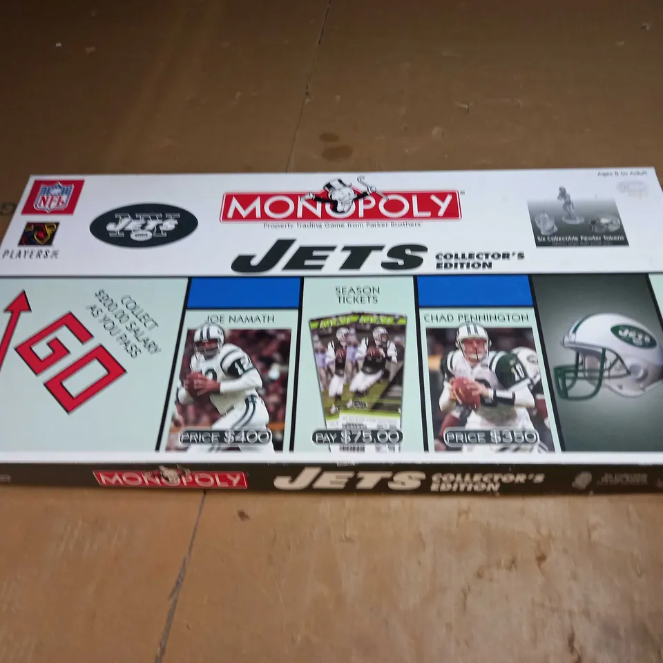 MONOPOLY JETS COLLECTORS EDITION 