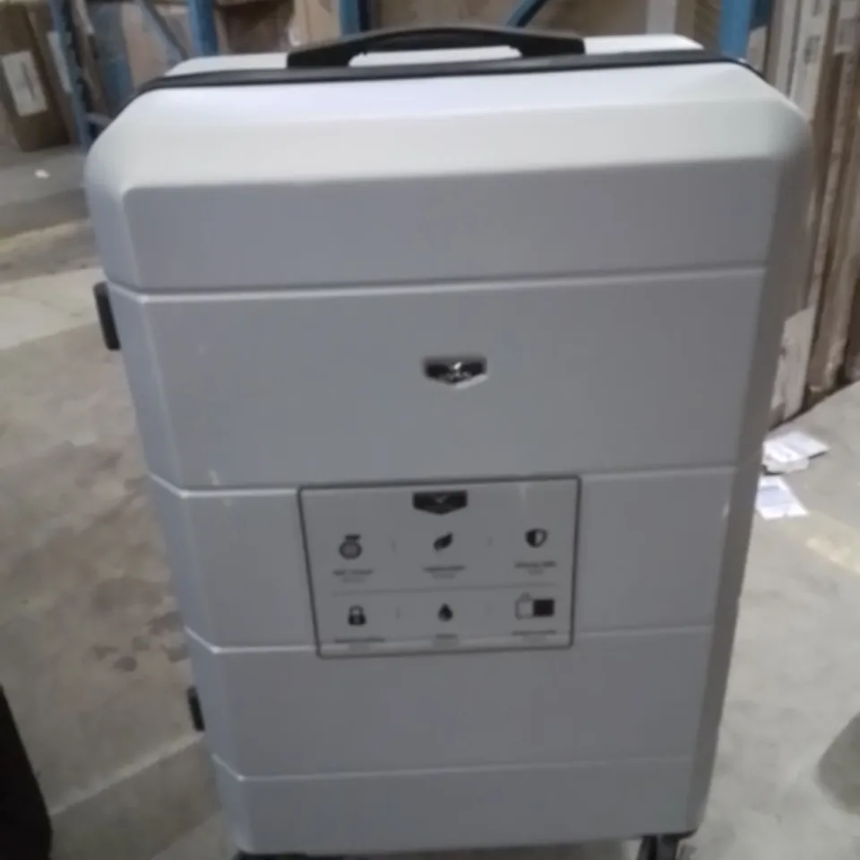 LUGG TRAVEL SUITCASE SILVER 