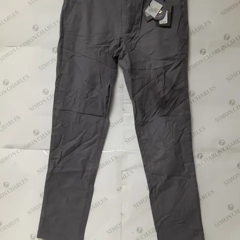 TED BAKER SEMI PLAIN TROUSERS IN GREY - 34R
