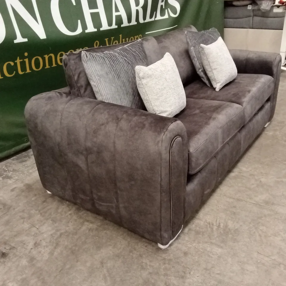 AMARA 2 SEATER SOFA - CHARCOAL RRP £1199