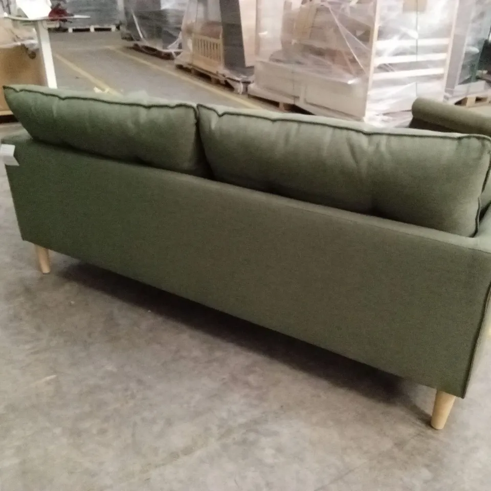 DUSK SHOREDITCH 3 SEATER SOFA - OLIVE FABRIC