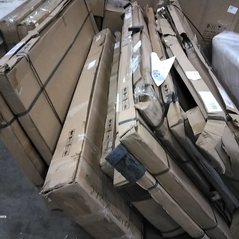 11 ASSORTED SHOWER PANELS AND 2 SHOWER ENCLOSURES 