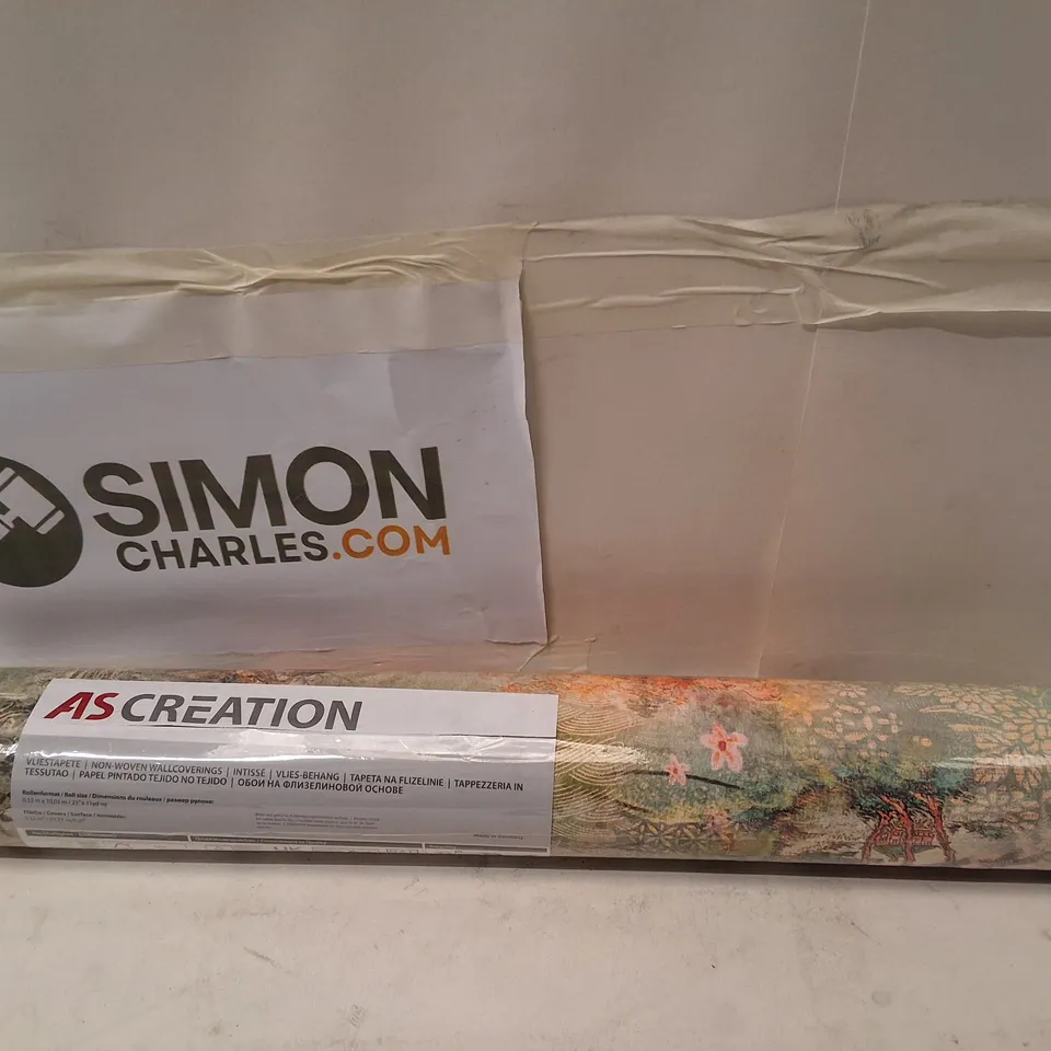 AS CREATION WALLPAPER ROLL – FLORAL PATTERN