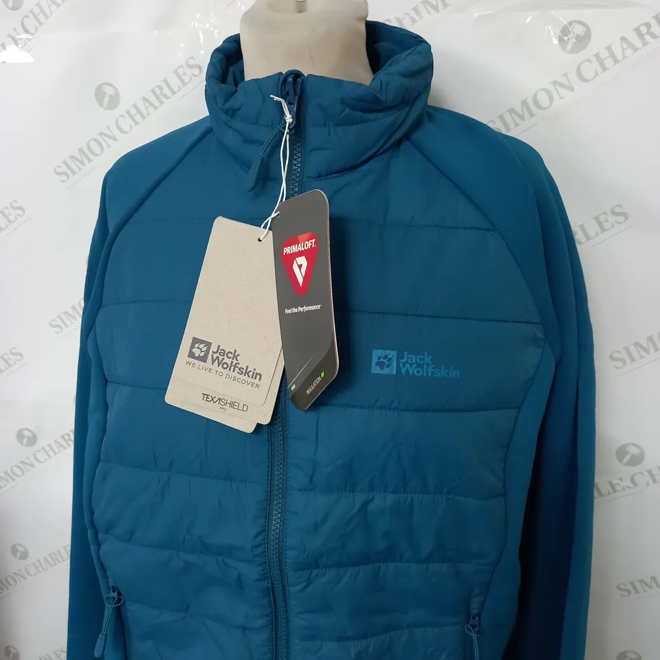 JACK WOLFSKIN BERGLAND AND HYBRID JACKET SIZE L