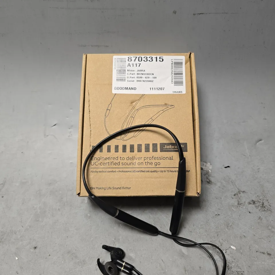 BOXED JABRA WIRELESS EARBUDS 