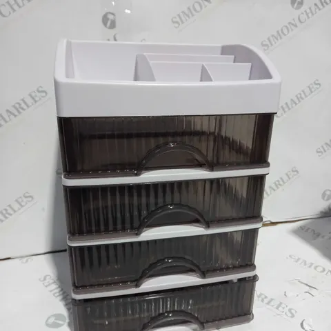 BLACK & WHITE STORAGE BOX FOR COSMETICS ETC