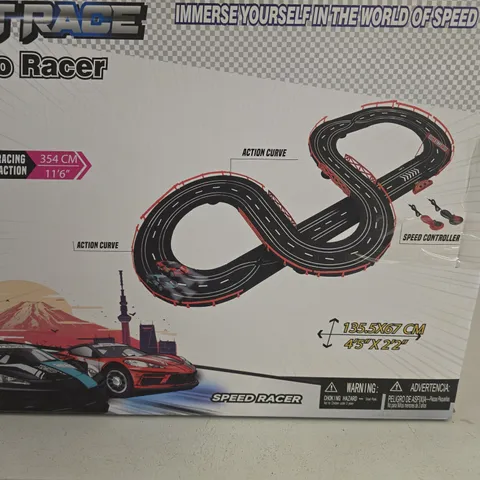SLOT RACE TURBO RACER TRACK SET – BOXED