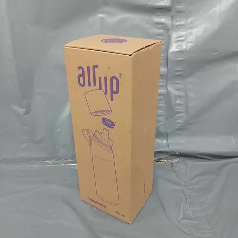 BOXED AND SEALED AIR UP BLUEBERRY 600ML WATER BOTTLE