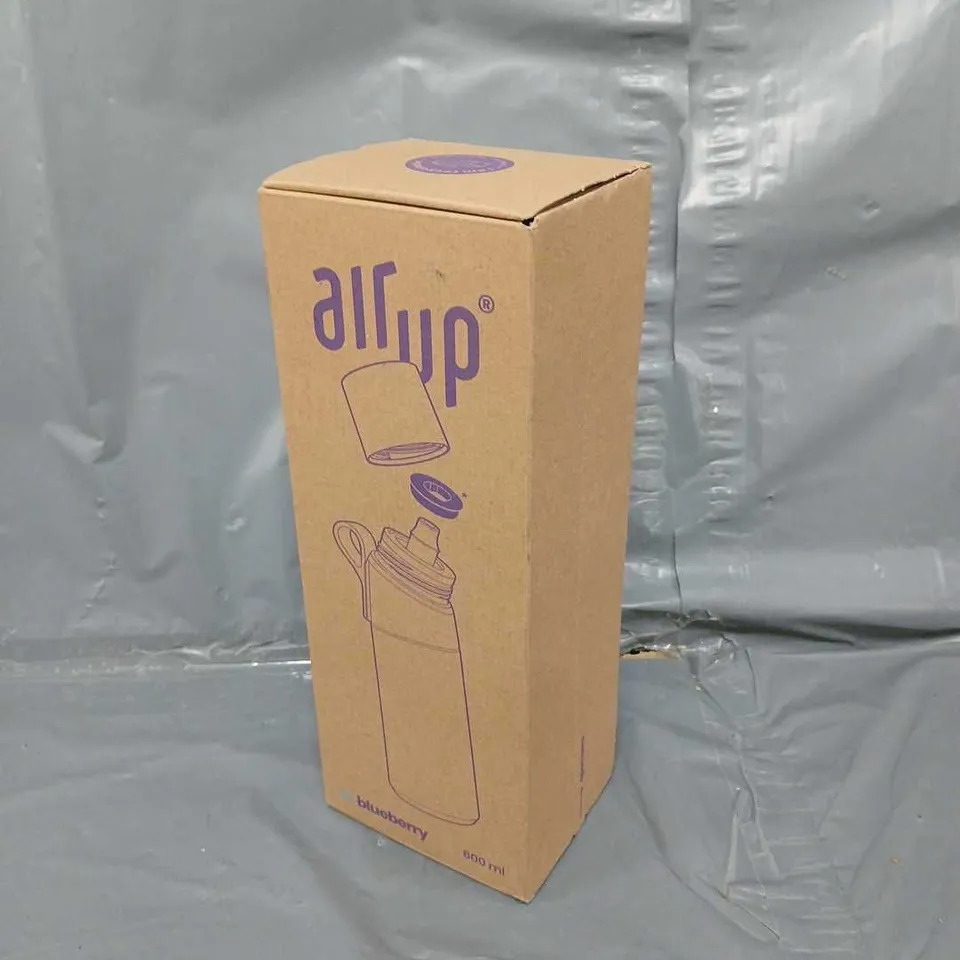 BOXED AND SEALED AIR UP BLUEBERRY 600ML WATER BOTTLE 
