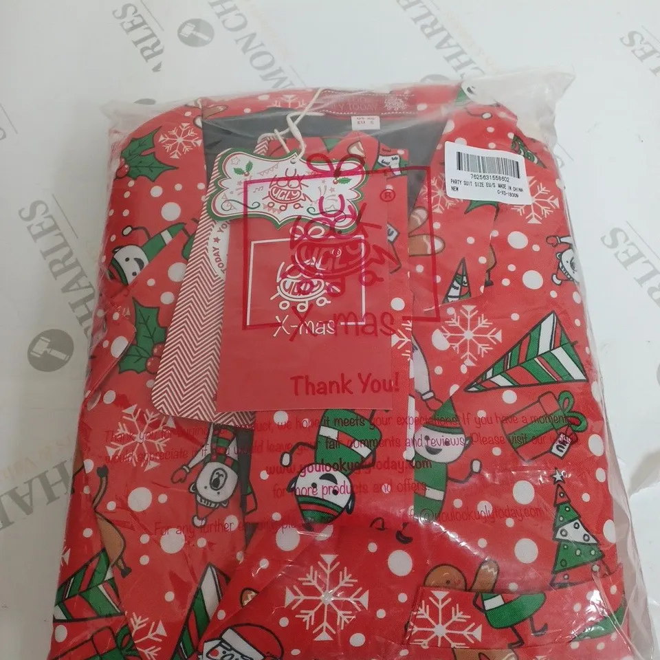 CHRISTMAS PARTY SUIT SIZE S