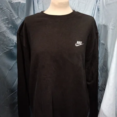 NIKE SWEATSHIRT – BLACK, SIZE XL