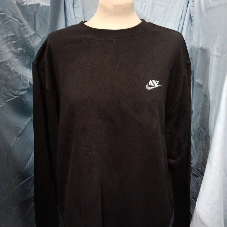 NIKE SWEATSHIRT – BLACK, SIZE XL