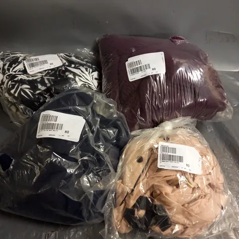 APPROXIMATELY 10 ASSORTED CLOTHING ITEMS TO INCLUDE SHIRT, PULLOVER, JUMPSUIT, ETC