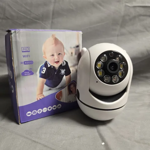 TERUHAL TC55 WIRELESS BABY MONITOR CAMERA – WHITE IP CAMERA WITH NIGHT VISION (BOXED)