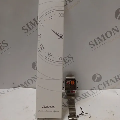 BOXED HUMPBUCK ANA-DIGI TEMP WATCH