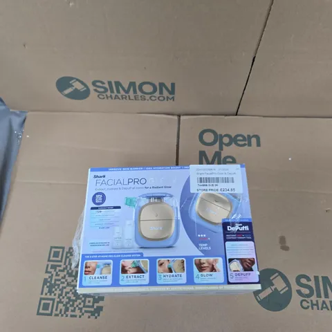 SHARK FACIALPRO GLOW & DEPUFFI SPA BLUE