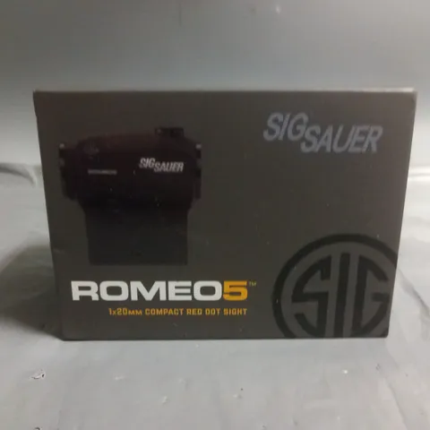 SEALED SIG SAUER ROMEO5 1X20MM COMPACT RED DOT SIGHT