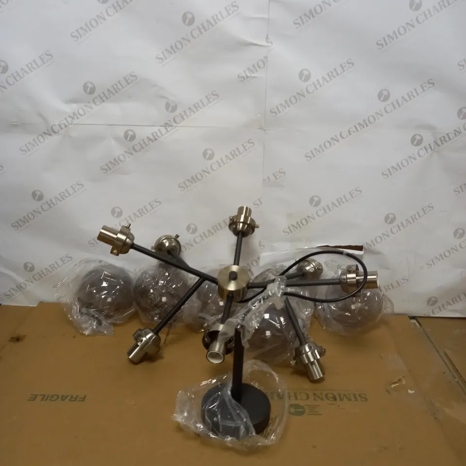 ORB 8 LIGHT CEILING PENDANT