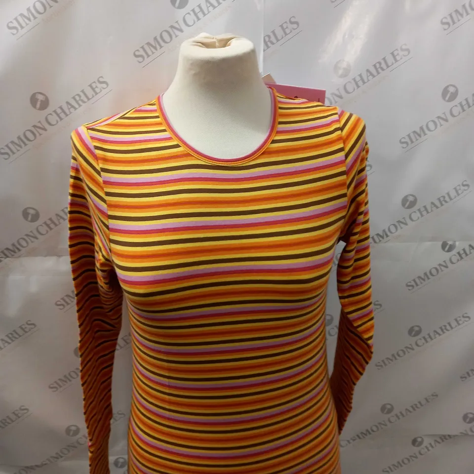 LUCY AND YAK REY LONG SLEEVE T-SHIRT SIZE XS