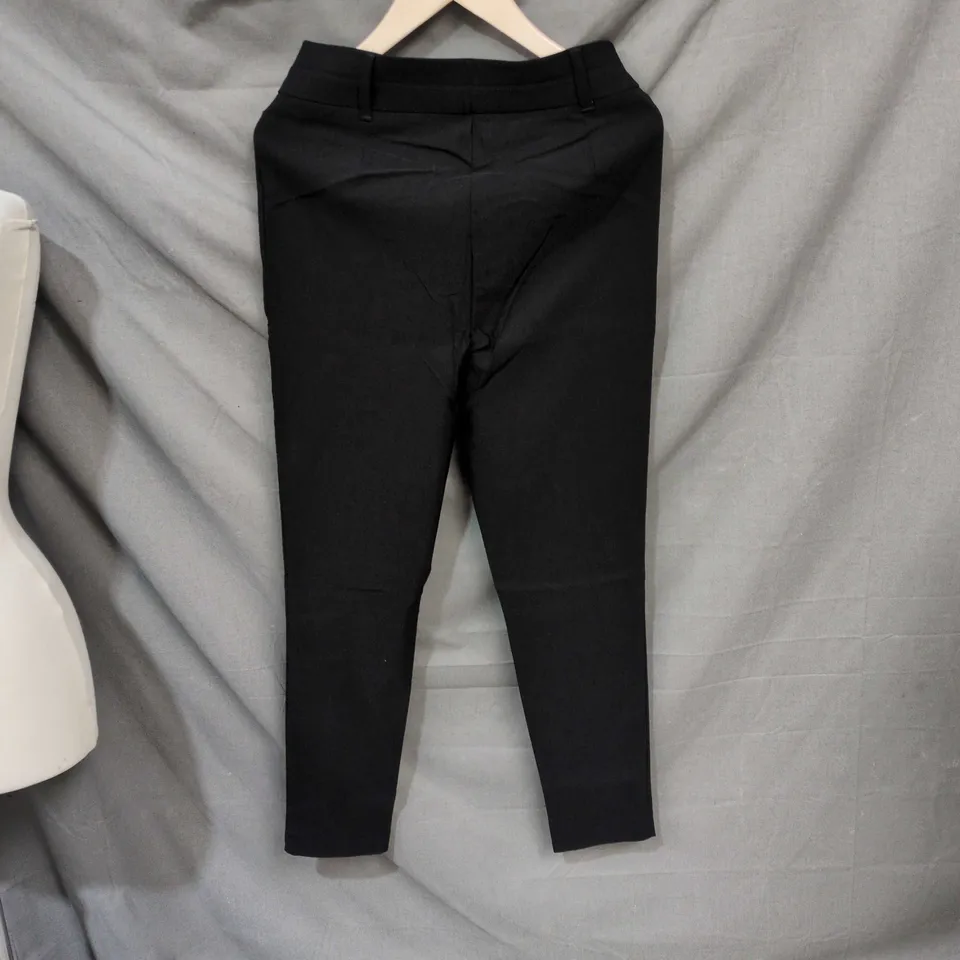 NEW LOOK BLACK WOMEN'S TROUSERS – TAILORED, BELT LOOPS . 15 YRS 