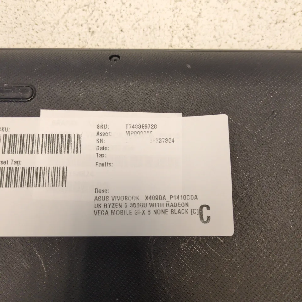 ASUS VIVOBOOK X409DA LAPTOP – RYZEN 5 3500U, RADEON VEGA, BLACK