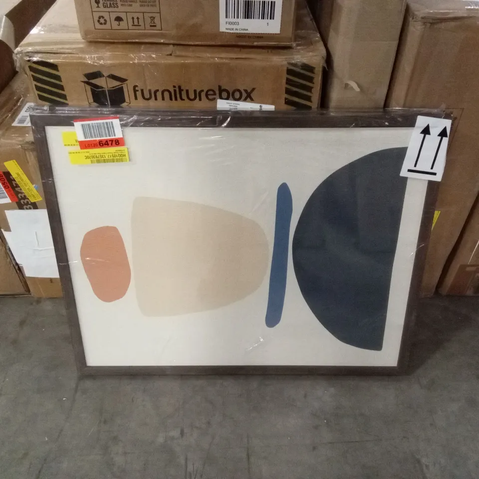 2 PIECE SINGLE PICTURE FRAME PRINT