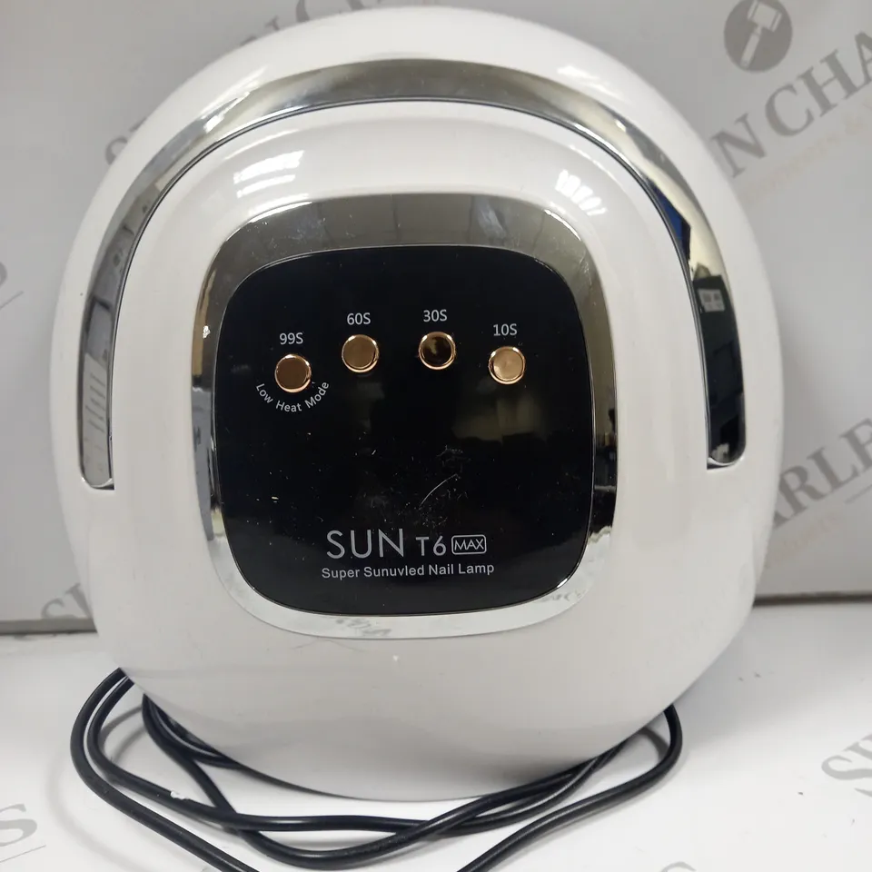 SUN T6 LED/UV PROFESSIONAL GEL POLISH NAIL DRYER LAMP 