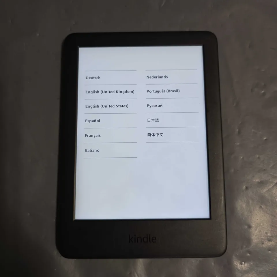 UNBOXED AMAZON KINDLE E-READER - JPG29R