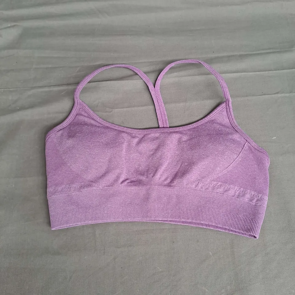 AYBL SPORTS BRA IN PURPLE SIZE S