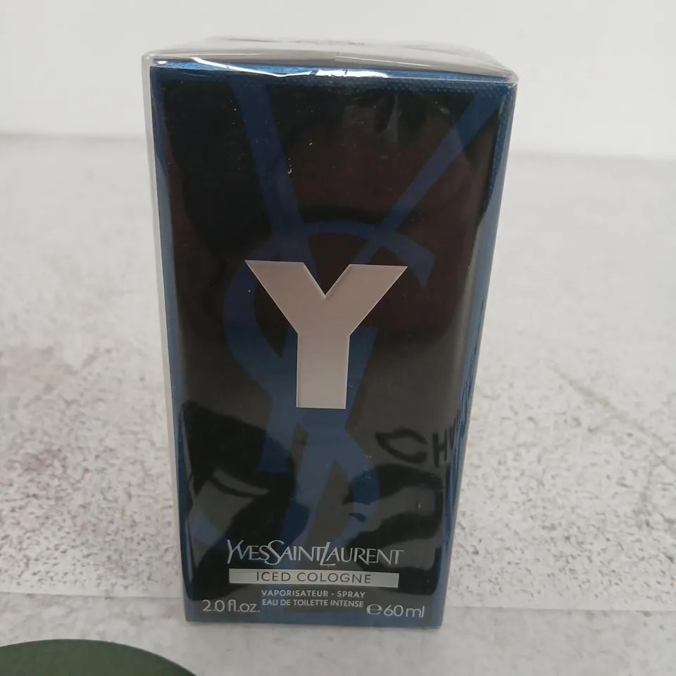 YVES SAINT LAURENT ICED COLOGNE – 60ML EAU DE TOILETTE (BOXED)