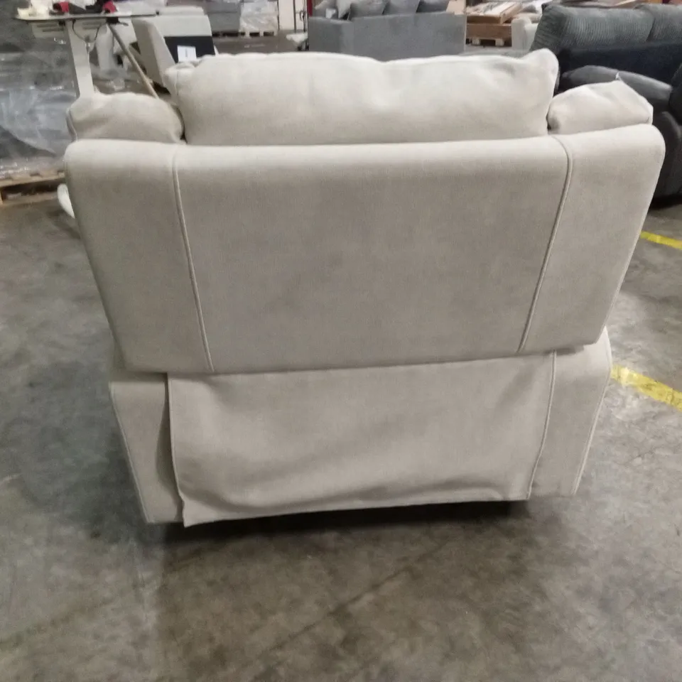 ALBION FABRIC HIGH BACK MANUAL RECLINER ARMCHAIR RRP £479