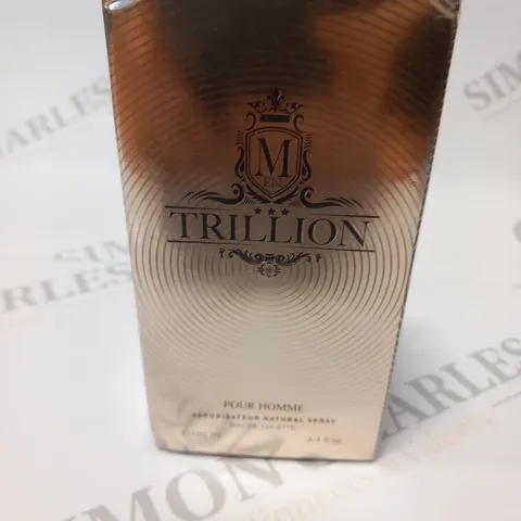 BOXED AND SEALED TRILLION POUR HOMME EAU DE TOILETTE 100ML