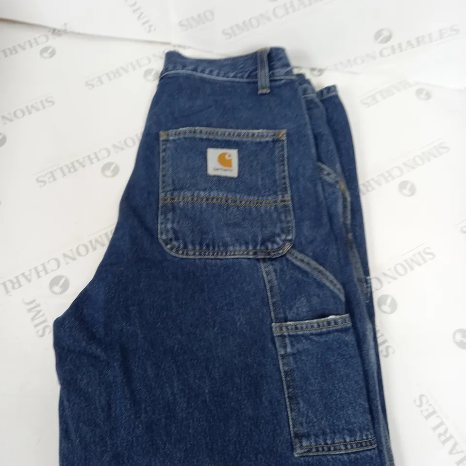 CARHARTT DENIM WIDE LEG JEANS SIZE M 