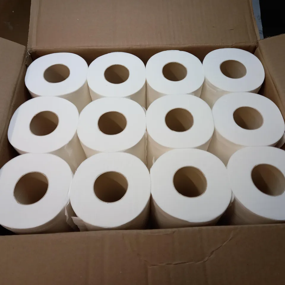 BOX OF 24 BOWER COLLECTIVE BAMBOO TOILET ROLLS