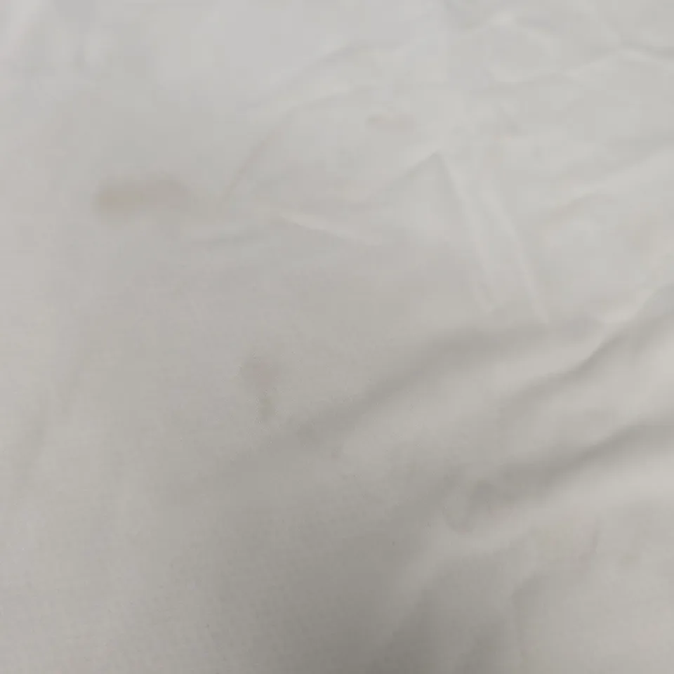NIKE LOGO T-SHIRT, WHITE/BLACK/BLUE - UK SIZE XL