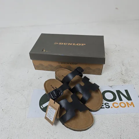 DUNLOP WOMEN'S HERMY SANDALS DLP184 β BLACK, UK 3