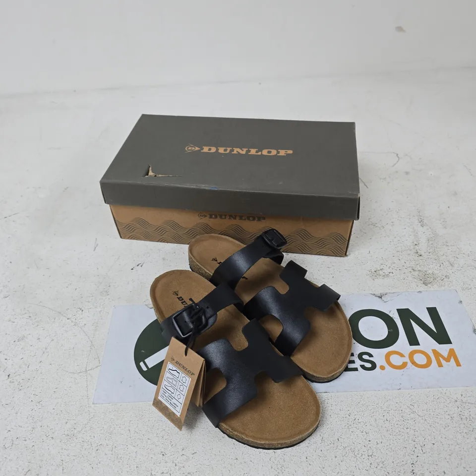 DUNLOP WOMEN'S HERMY SANDALS DLP184 – BLACK, UK 3