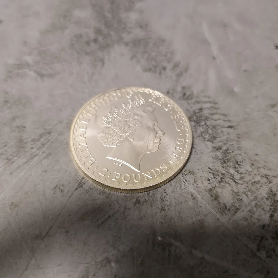 2010 1OZ BRITANNIA SILVER COIN 