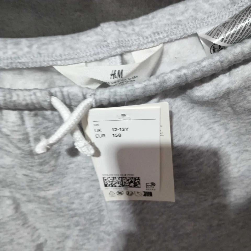 H&M GREY JOGGERS - UK 12-13Y (EUR 158)