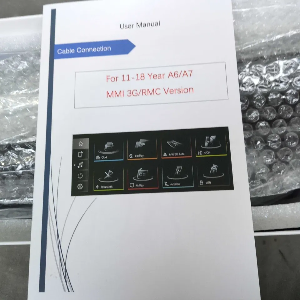 INTELLIGENT VEHICLE INTERACTION SYSTEM – IN-CAR INFOTAINMENT INTERFACE (BOXED WITH MANUAL)