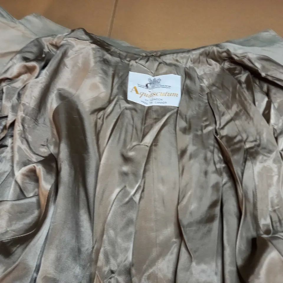 AQUASCUTUM TRENCH COAT IN GREY - SIZE UNSPECIFIED