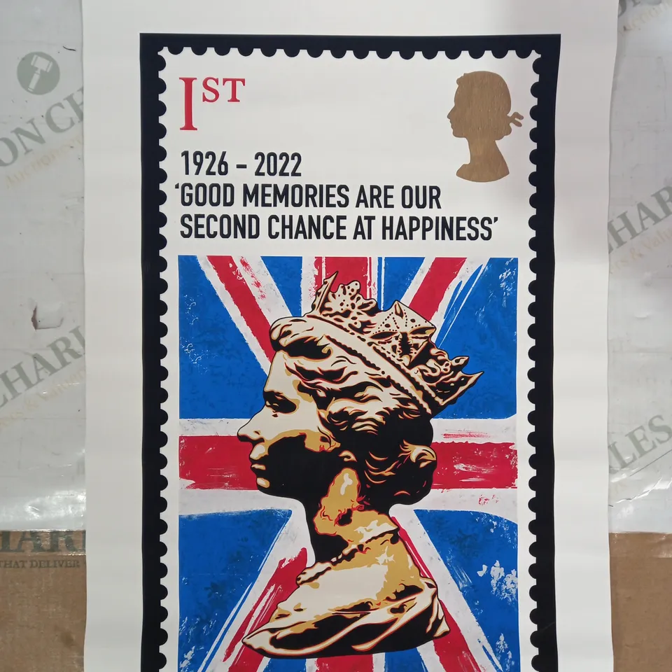 LIMITED EDITION SIGNED 1ST CLASS BRITISH STAMP ARTWORK (11/60)