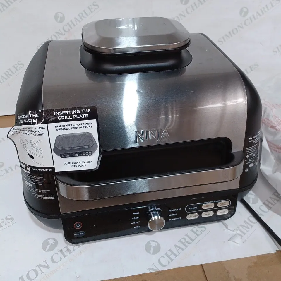 BOXED NINJA FOODI MAX PRO HEALTH GRILL & AIR FRYER AG651UK