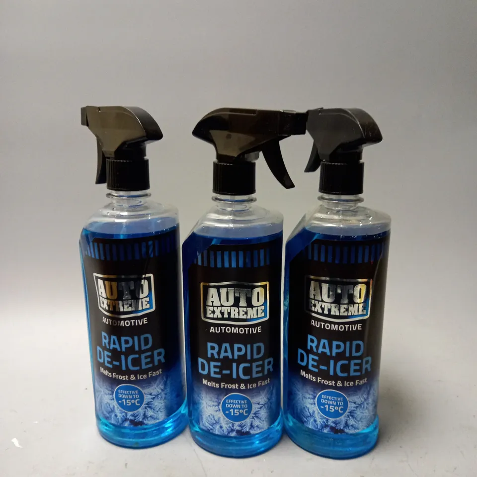 BOX OF APPROX 12 AUTO EXTREME RAPID DE-ICER 