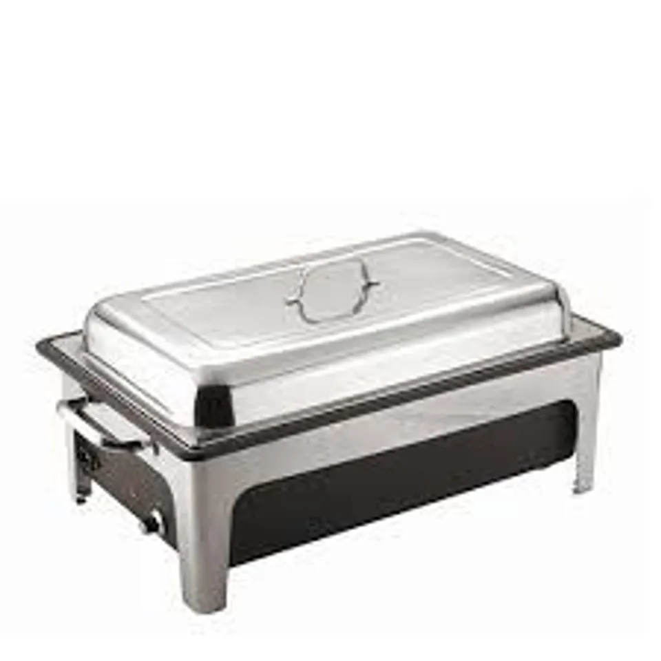 BOXED STAINLESS STEEL CHAFING DISH 13.5 L (1 BOX)