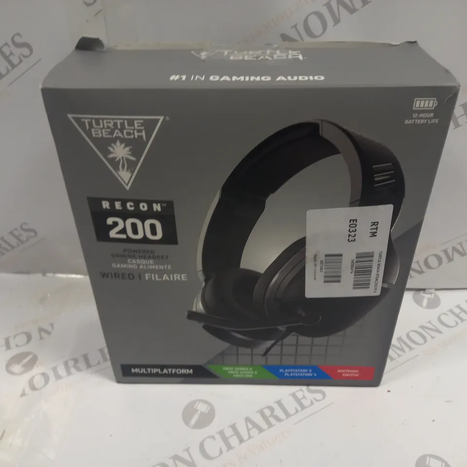 BOXED TURTLE BEACH RECON 200 MULTIPLATFORM HEADSET